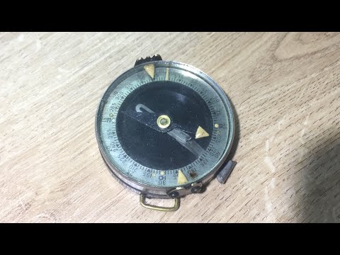 Видео: Реставрация СТАРИННОГО КОМПАСА! Restoration of ANTIQUE COMPASS!