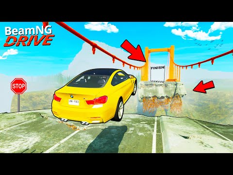 Видео: ЕҢ ҚАУІПТІ КӨПІР!!! ҚАЙ КӨЛІК ЖЕТЕ АЛАДЫ?! BeamNG қазақша