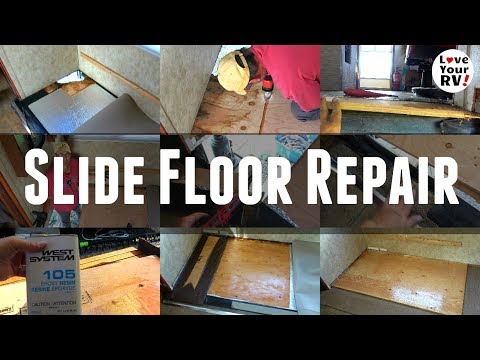 Видео: Ремонт гнилого выдвижного пола автодома — исправлен дефект производителя