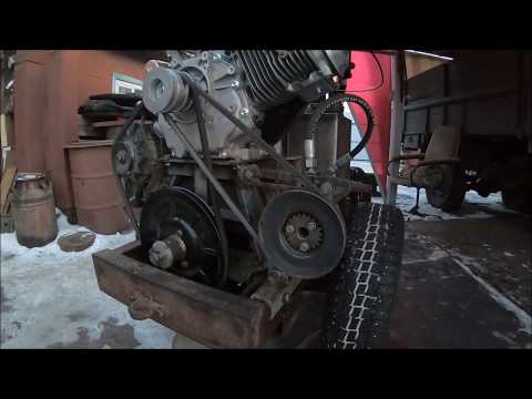 Видео: Самодельный минитрактор. Проблемы с гидравликой. Часть 2