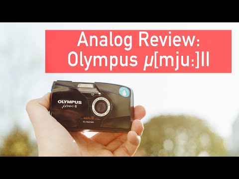 Видео: Аналоговый обзор: Olympus μ[mju:] II