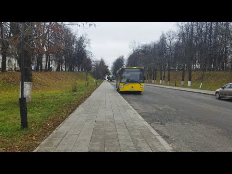 Видео: Автобус, 26-й маршрут (целиком). Ярославль. Вид из кабины. (BusDriver)