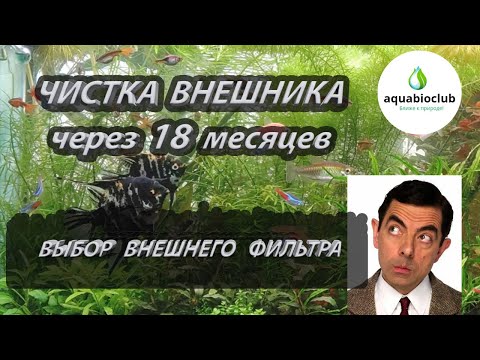 Видео: Чистка фильтра TETRA EX 1200 plus через 18 м. Наполнители внешних фильтров и выбор внешнего фильтра.