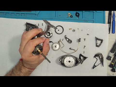 Видео: Как смазать катушку15 TWIN POWER 4000