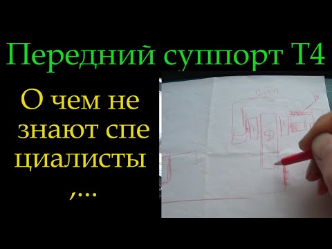 Видео: Т4 передний суппорт мульт *226