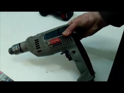 Видео: Дрель ИНТЕРСКОЛ  ДУ-13/780ЭР пошел дым с ручки и не включается