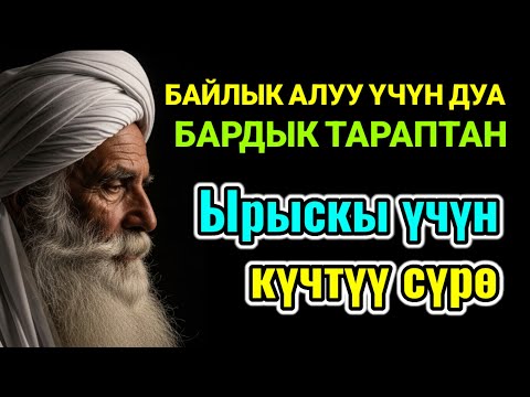 Видео: БИР ЖОЛУ УГУҢ - Байлыкка, мол байлыкка, бактылуу үй-бүлөгө жол ачкан амалдар