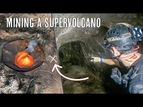 Видео: Добыча кристаллов под супервулканом Лонг-Вэлли