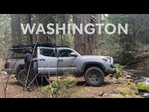 Видео: Кемпинг для грузовиков в Такоме / Поиск лучшего лагеря