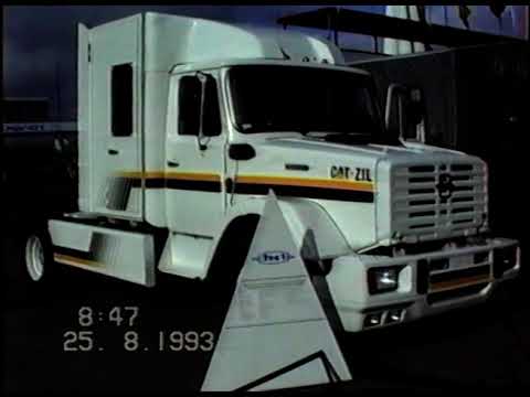 Видео: Международный автосалон (MIMS) с участием АМО ЗИЛ. 1993 год.