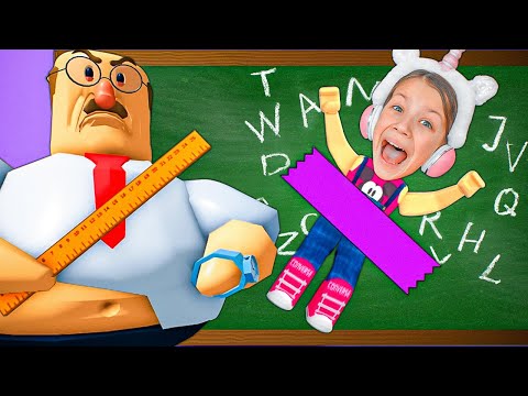 Видео: Побег из школы сумасшедших учителей в Роблокс / Вики Шоу Плей