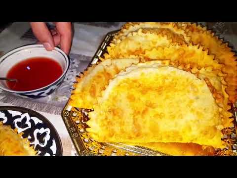 Видео: ЧЕБУРЕКИ ТАЙЁРЛАЙМИЗ, мазаси Огизда колади.😋😋😋👌