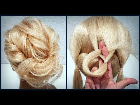 Видео: Красивые прически пошагово.Текстура волос из резинок.Легкий Способ!Hairstyle from the gum.Easy Way