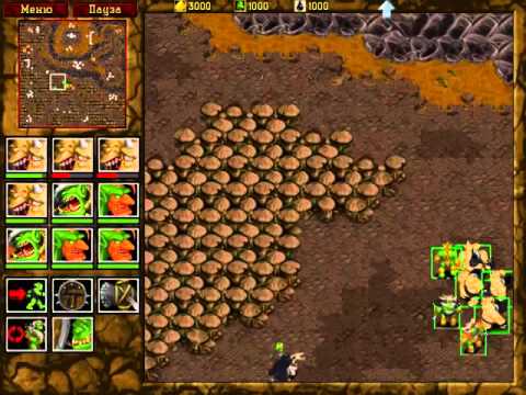 Видео: Прохождение WarCraft 2 Beyond the Dark Portal Orc Mission 1