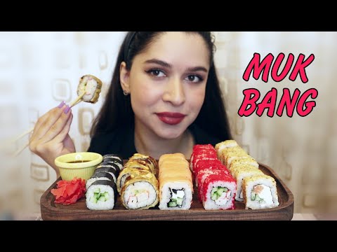 Видео: МУКБАНГ 40 СУШИ/РОЛЛОВ/КАК МЫ ДРАЛИСЬ С БРАТОМ