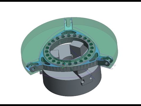 Видео: Видеоурок Creo Parametric 3.0 Обработка фланца Часть1