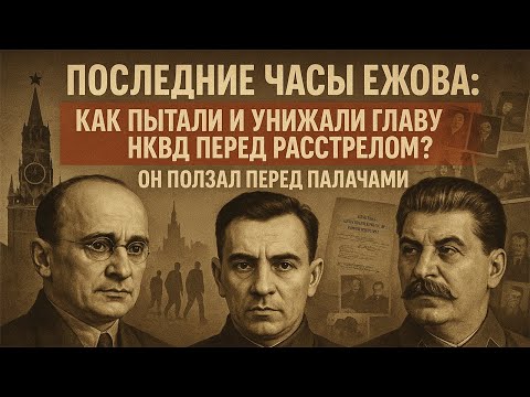 Видео: ПОСЛЕДНИЕ ЧАСЫ ЕЖОВА Как ломали и унижали главу НКВД перед расстрелом