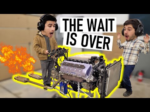 Видео: Ford 4V V10 Первый запуск! | Звучит безумно!