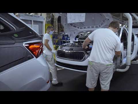 Видео: Процес народження SKODA OCTAVIA на заводі в Млада Болеслав