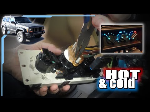 Видео: projectXJ: Ремонт системы отопления, вентиляции и кондиционирования воздуха Jeep XJ — шаг за шаго...