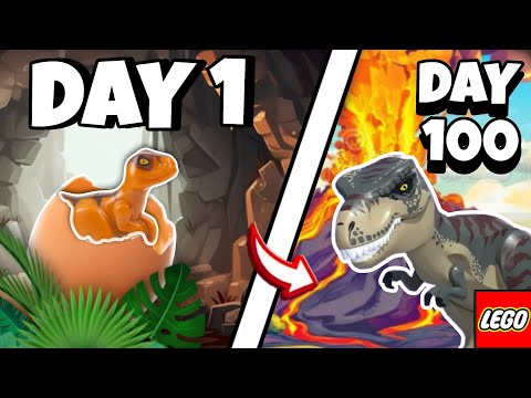 Видео: Я вырастил малыша ДИНО из кубиков LEGO!