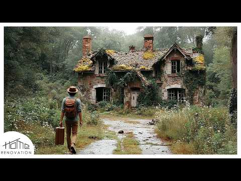 Видео: Не имея жилья, гениальный мальчик навёл порядок и превратил старый заброшенный дом деда в рай