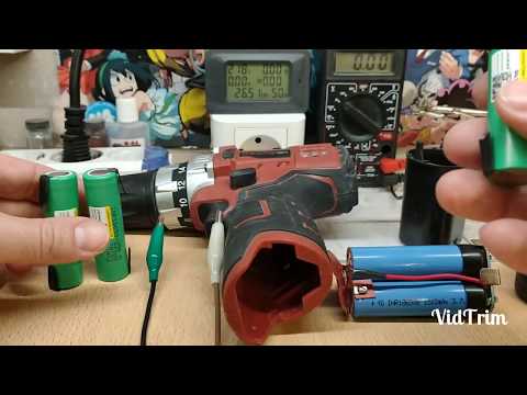 Видео: Замена аккумуляторов для шуруповерта