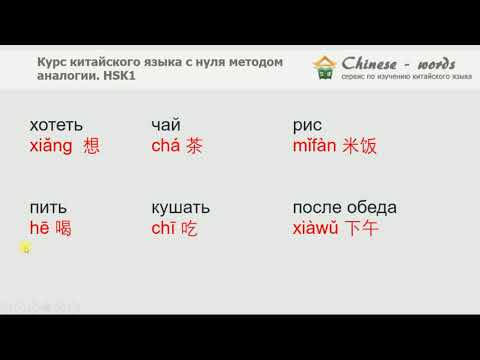 Видео: 40 урок/ Повторяем слова HSK 1 - 2 часть