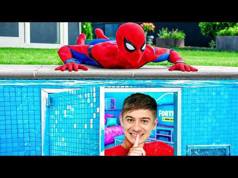 Видео: Я Построил СЕКРЕТНЫЕ КОМНАТЫ Мультфильмов! ! НАС НИКОГДА НЕ НАЙДУТ !