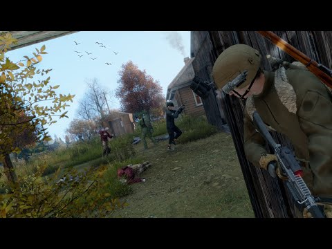 Видео: АНТИРЕЙД против ОГРОМНОГО клана! Hашли схрон в трубе - Dayz