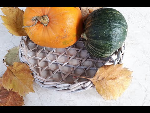 Видео: Ажурное дно.  ЧАСТЬ 1. Тарелка или панно. Плетение из бумажной лозы.