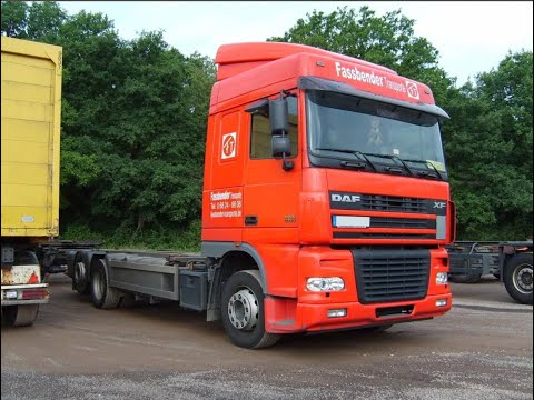 Видео: Новые фары для DAF   95 XF