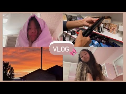 Видео: VLOG  МОИ ВЫХОДНЫЕ || купила плойку,репетитор 🎀