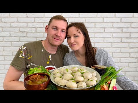Видео: МУКБАНГ ХИНКАЛИ ПЕЛЬМЕНИ ОВОЩИ СОЛЕНЬЯ ЗЕЛЕНЬ MUKBANG KHINKALI DUMPLINGS