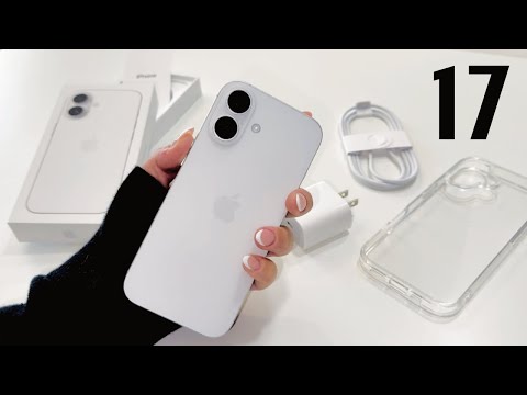 Видео: Распаковка iPhone 17: Белый!