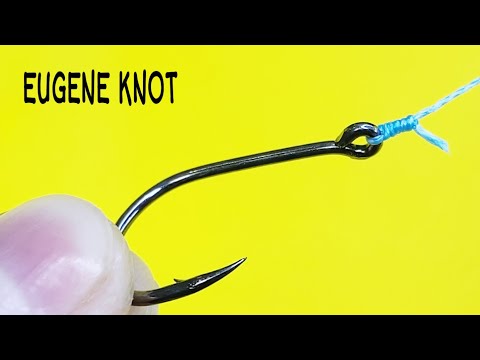 Видео: Супер простой рыболовный узел, который сможет повторить каждый. Как привязать крючок к леске