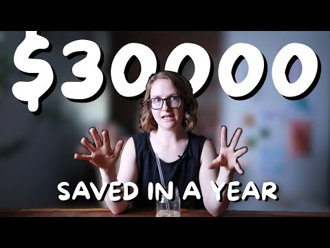Видео: Простые привычки, которые помогли нам сэкономить 30 000 долларов за год