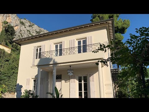 Видео: Недвижимость в Ментон - Вилла рядом у моря после ремонта