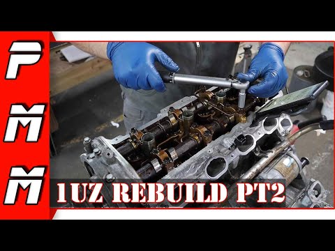 Видео: Ремонт двигателя 1UZFE-VVTi, часть 2. Ремонт верхней части
