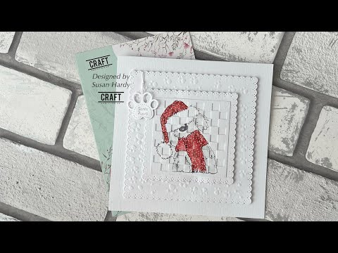 Видео: Легко… Милая рождественская открытка «Затмение» # Craftaddictionuk # Код купона ..Susan5