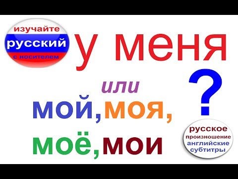Видео: № 462 У МЕНЯ или МОЙ?