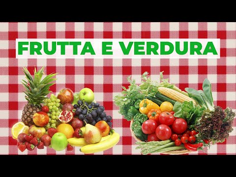 Видео: фрукты, овощи, зелень, орехи, грибы на итальянском | frutta e verdura in italiano