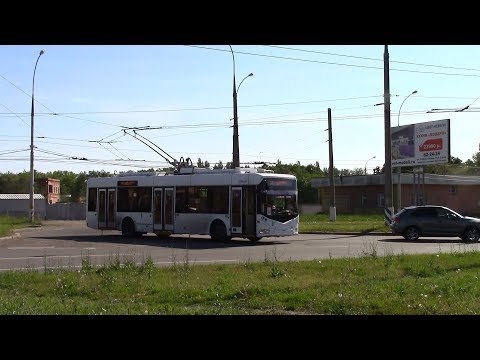 Видео: Тольяттинский троллейбус ул Спортивная