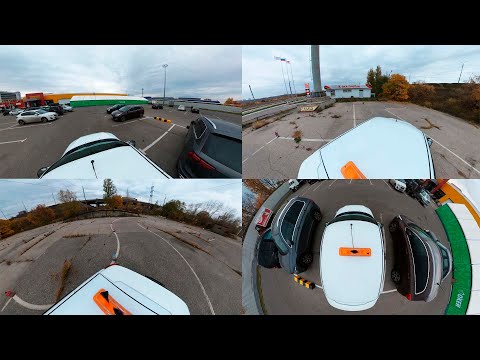 Видео: САМОУЧИТЕЛЬ ПО ВОЖДЕНИЮ: Как самостоятельно научиться парковаться задним ходом между машин.