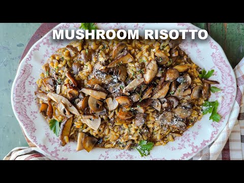 Видео: Простое и вкусное ризотто с грибами