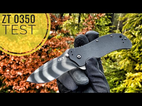 Видео: Нож Zero Tolerance 0350 тест / testing