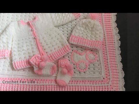 Видео: Детский кардиган easy crochet / кардиган крючком for life 2808