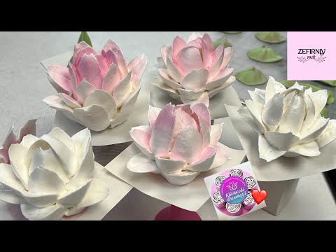 Видео: Лотос із зефіру. Моя мрія здійснилась 🔥