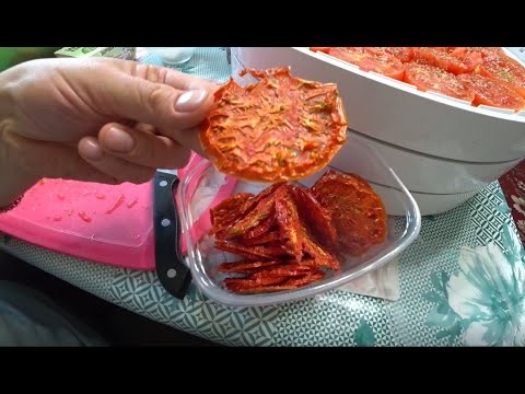 Видео: Томатные чипсы. Как приготовить