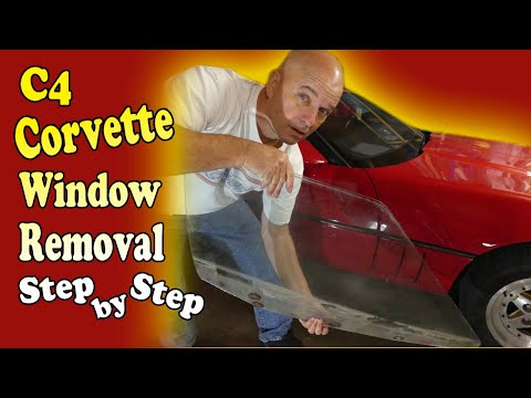 Видео: Снятие окна с C4 Corvette